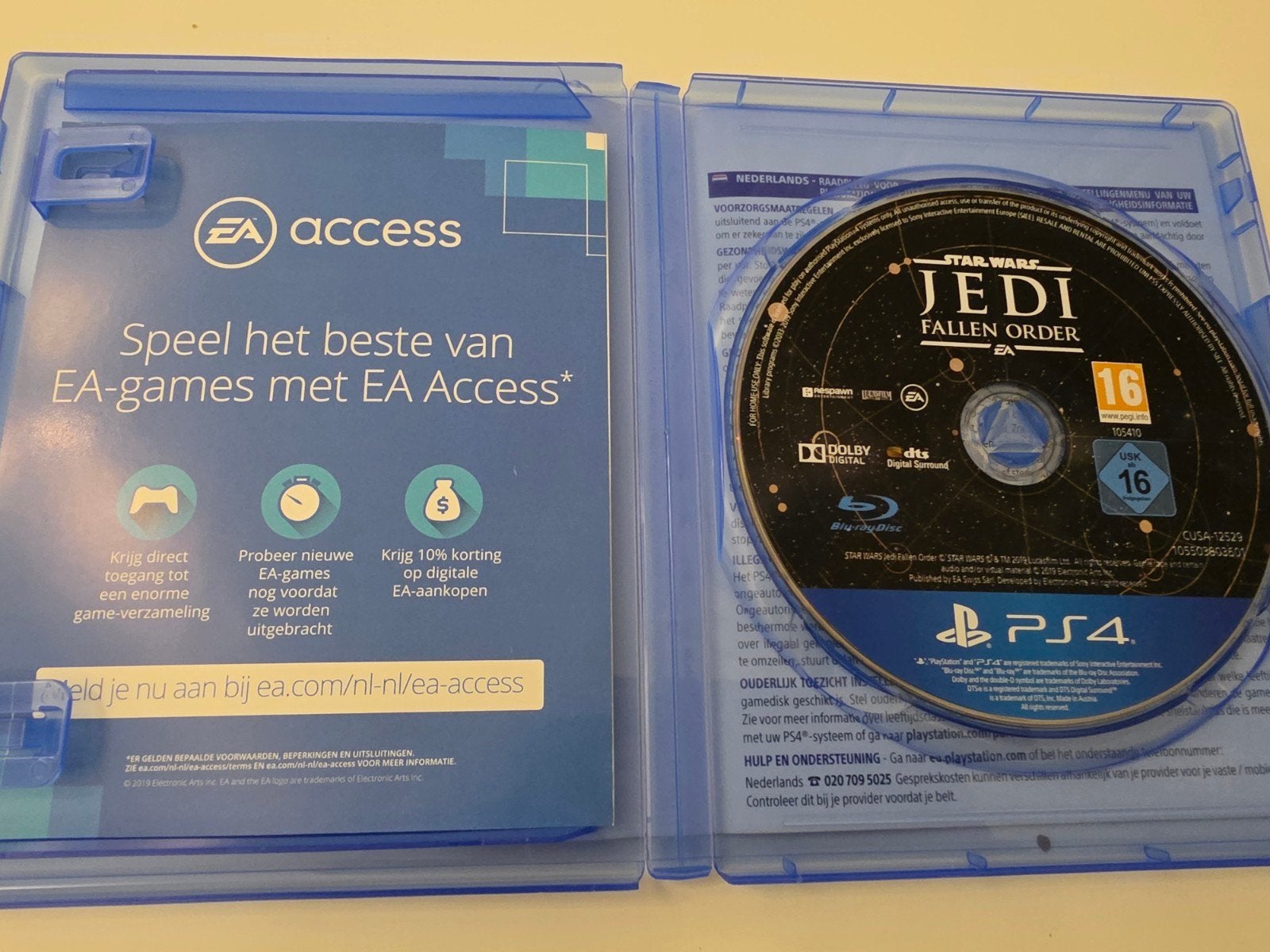 Star Wars Jedi: Fallen Order voor PS4 en PS5 Lees Goed, Avontuur en Actie, Electronic Arts, 1 speler, Ophalen of Verzenden