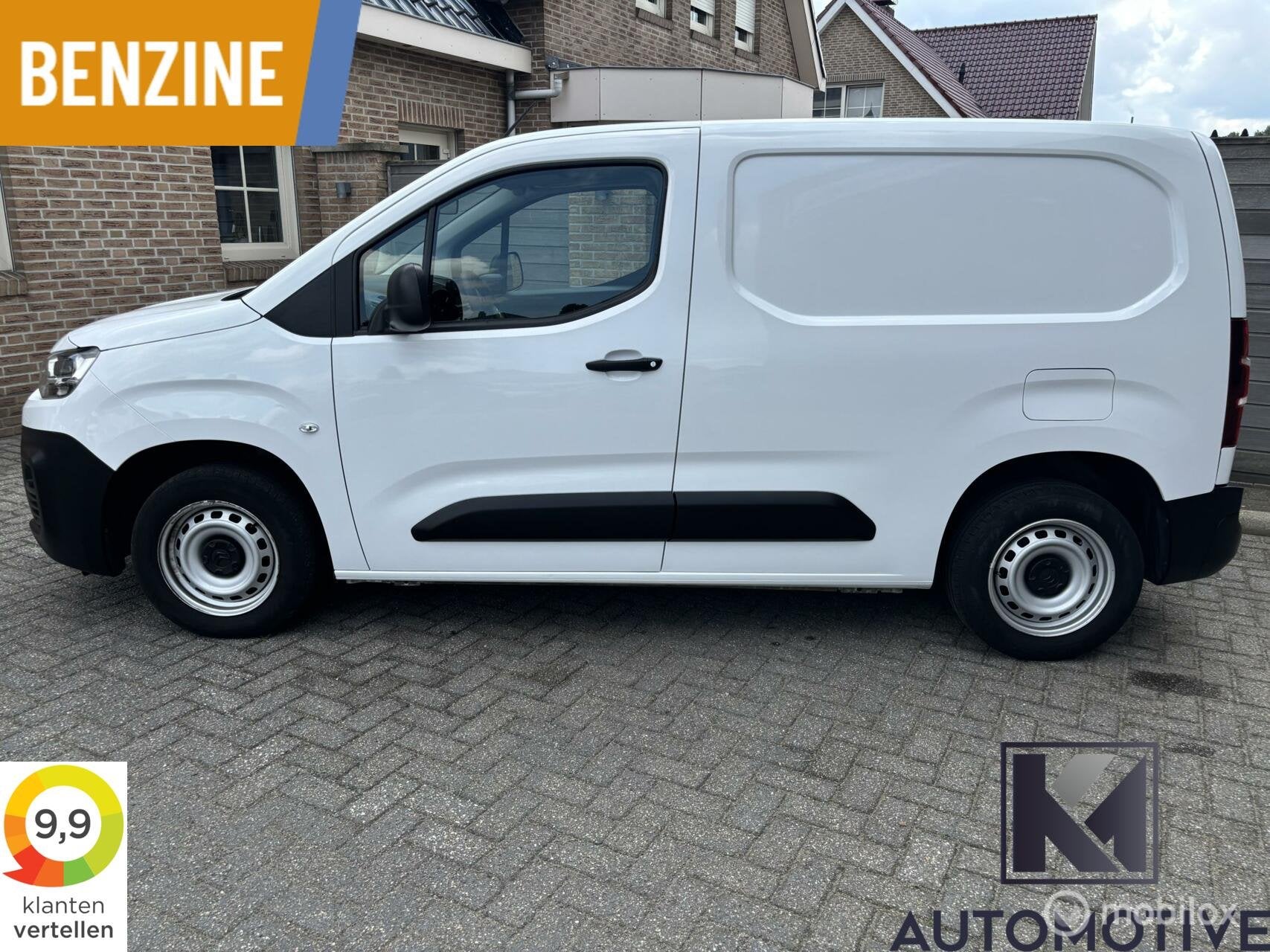Citroen Berlingo 1.2tBenzine|Airco|Schuifdeur|DAB|Cruisecont, Auto's, Citroën, Wit, Bedrijf, Handgeschakeld