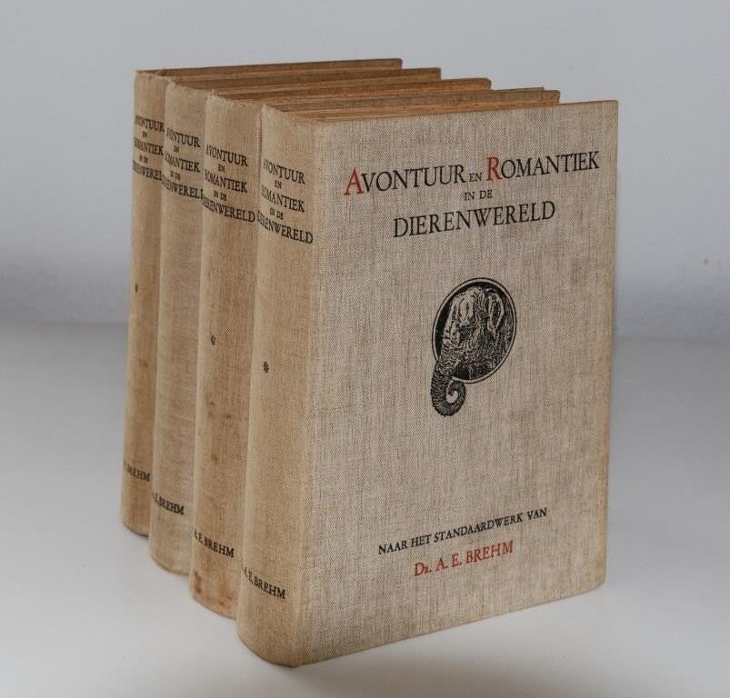 Complete serie Avontuur en Romantiek Dierenwereld Dr. Brehm, Ophalen of Verzenden, Brehm