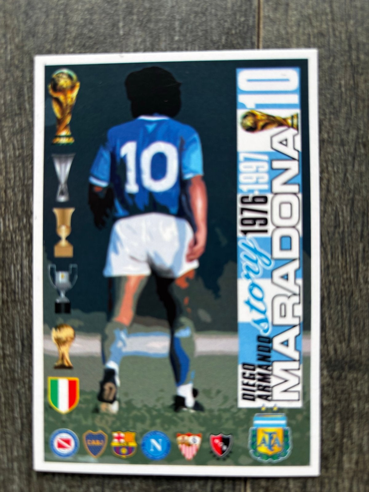 Panini Calciatori Maradona Story (2022)-Sticker #272 Legende, Verzenden, Zo goed als nieuw, Buitenlandse clubs, Spelerskaart