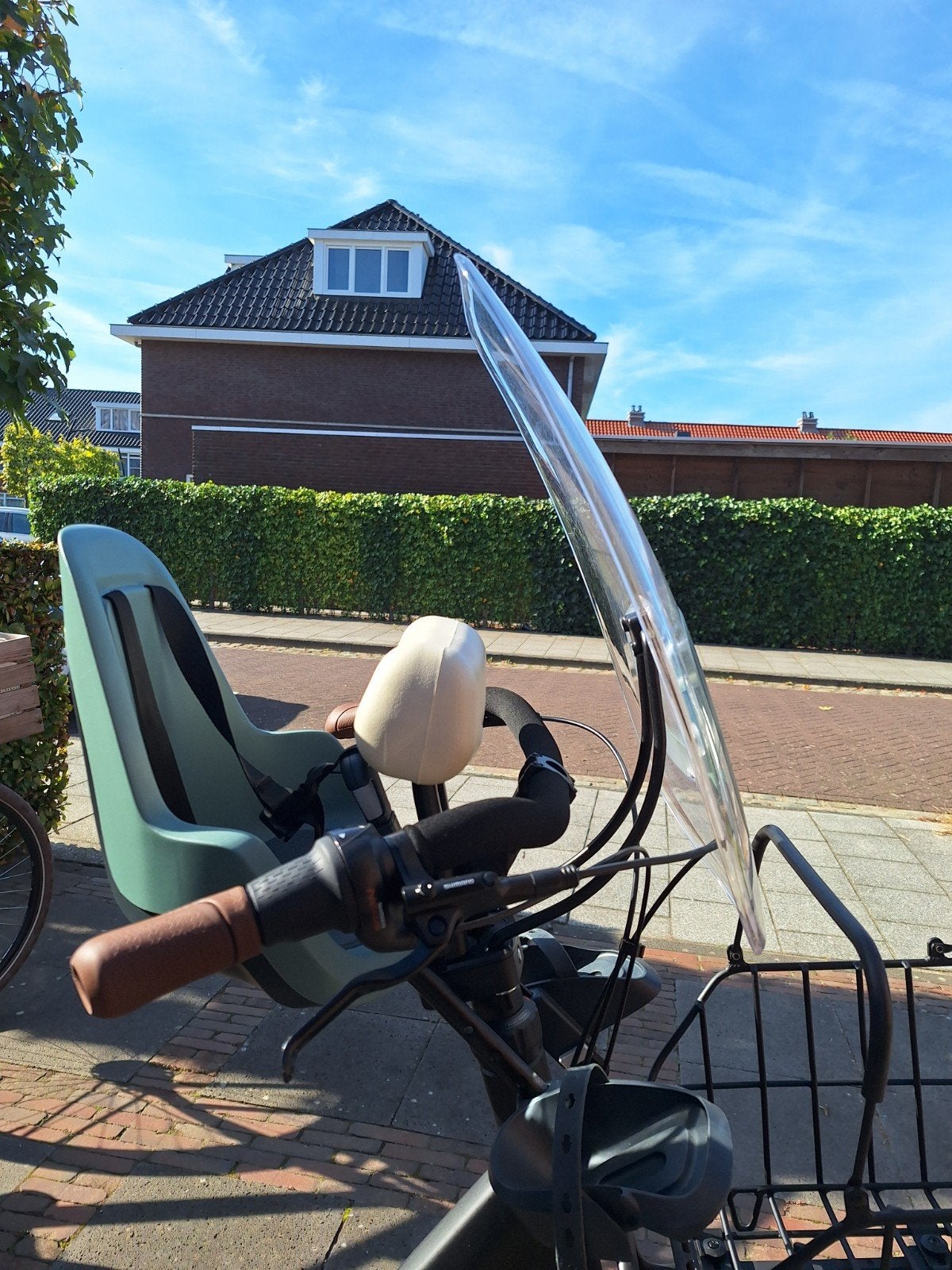 Bobike mini fietsstoeltje en windscherm, Fietsen en Brommers, Ophalen