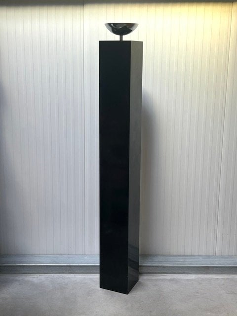 Michel Boyer 10582 vloerlamp Verre Lumiere vintage lamp 1979, Huis en Inrichting, Lampen | Vloerlampen, Gebruikt, 150 tot 200 cm