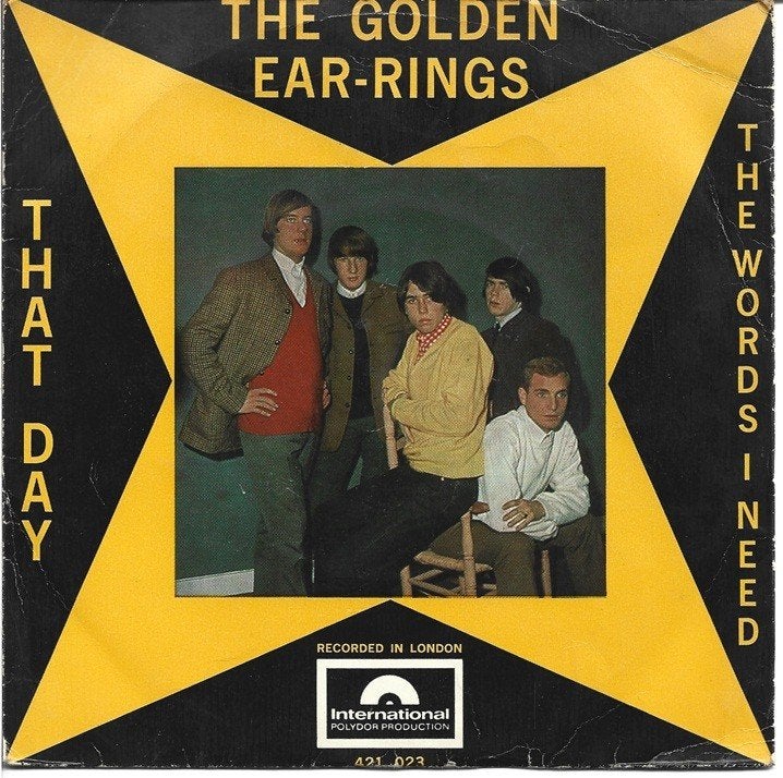The Golden Ear-Rings - That Day / The Words I Need, Gebruikt, Verzenden, 7 inch, Pop