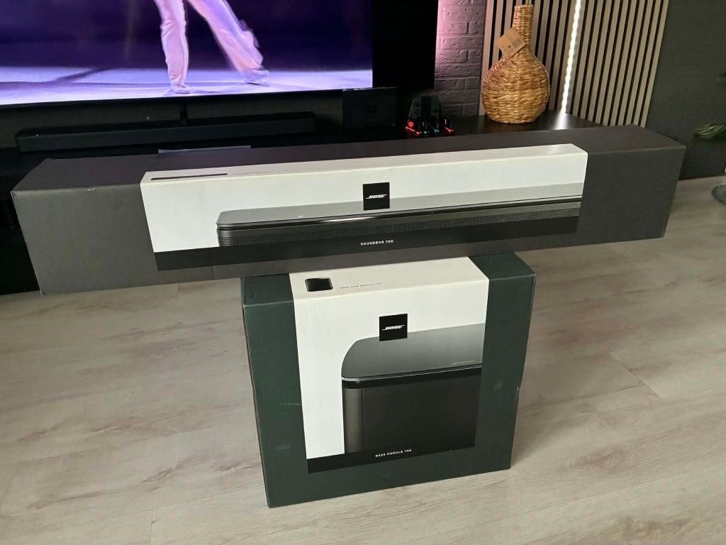 bose soundbar 700 + subwoofer 700, Ophalen of Verzenden, Bluetooth, Zo goed als nieuw