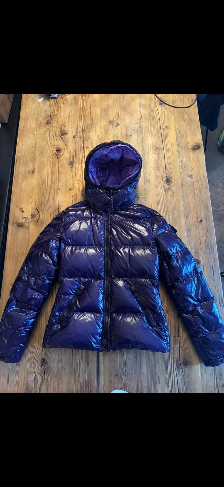 Moncler dames winterjas paars – maat 1 (S) – nieuw, Kleding | Dames, Wintersportkleding, Ophalen of Verzenden, Nieuw, Maat 36 (S)