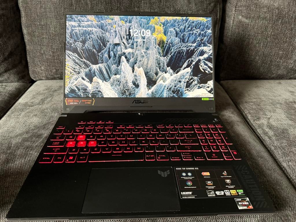 ASUS TUF Gaming A15 FA507NVR - Krachtige Gaming Laptop, Met videokaart, Ophalen of Verzenden, Zo goed als nieuw, Gaming