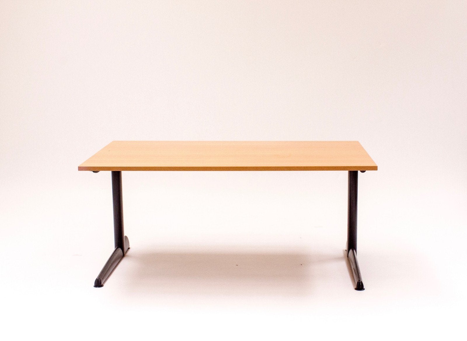 Ahrend 500 bureau 160x80 hout-kleur, Ophalen, Zwart, 160 cm, Gebruikt