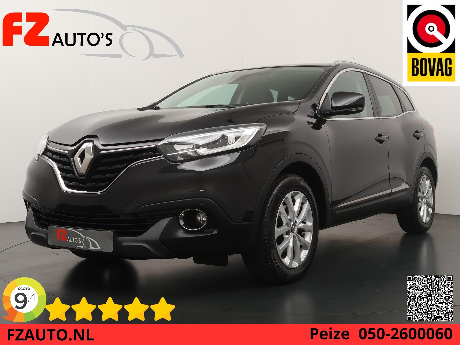 Renault Kadjar 1.2 TCe Intens Automaat - Navigatie - Camera, Kadjar, Gebruikt, 4 cilinders, Parkeersensor