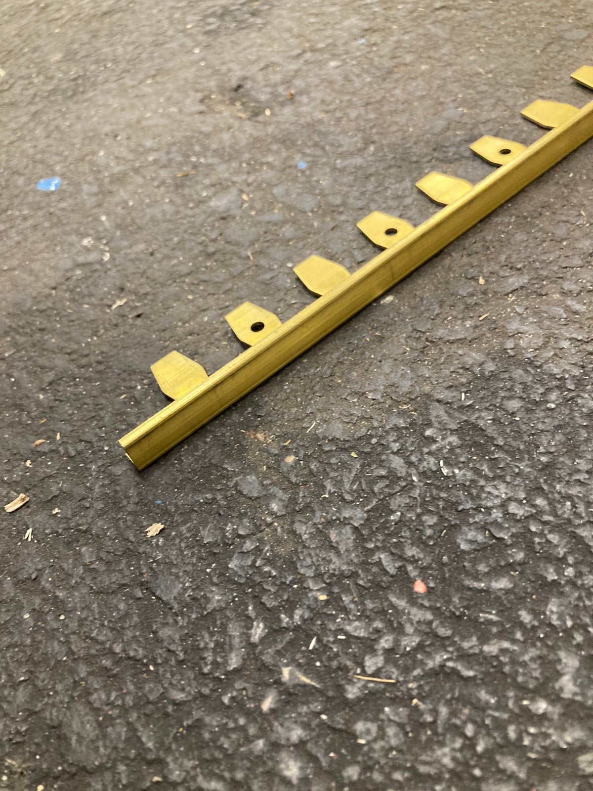 Tegelprofiel eindprofiel messing, aluminium en zwart, Doe-het-zelf en Verbouw, Tegels, Ophalen, Overige typen, Nieuw, Minder dan 20 cm