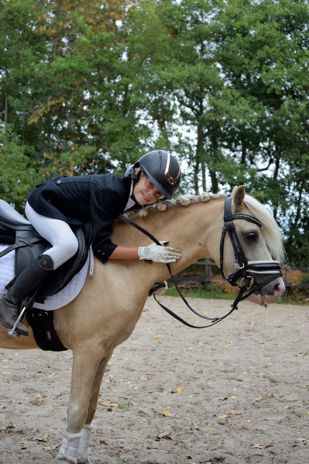 Super brave B, PALOMINO pony., Dieren en Toebehoren, Pony's, Ruin, B pony (1.17m tot 1.27m), Met stamboom, 3 tot 6 jaar