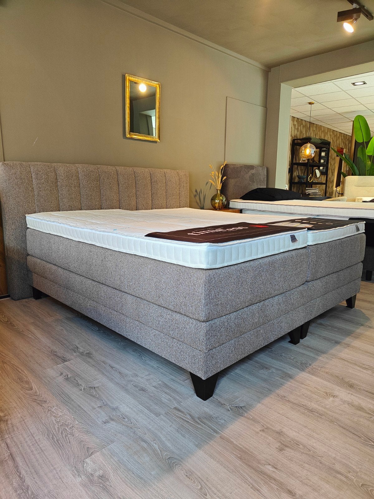 Norma Elektrische boxspring 180x200 | Showroommodel, Huis en Inrichting, Slaapkamer | Boxsprings, Ophalen, Norma, 180 cm, 200 cm