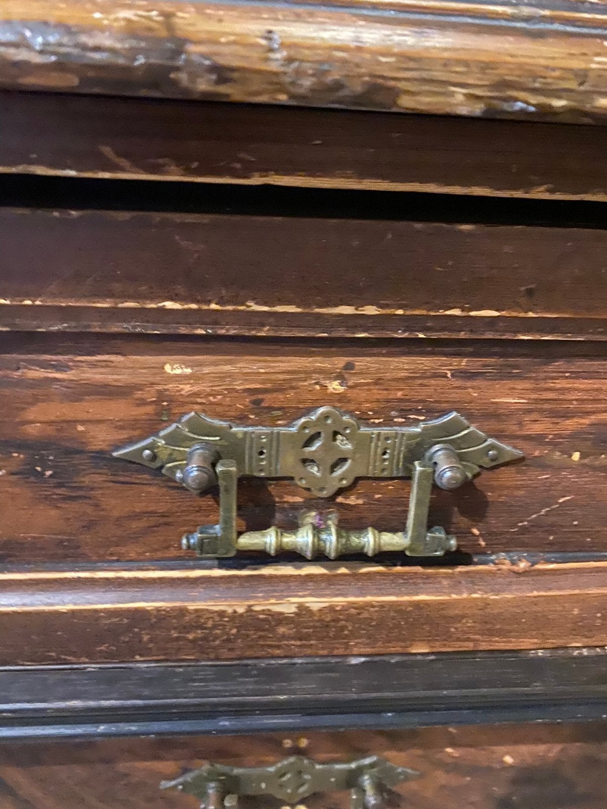Brocante Franse ladekast landelijke kast, Ophalen