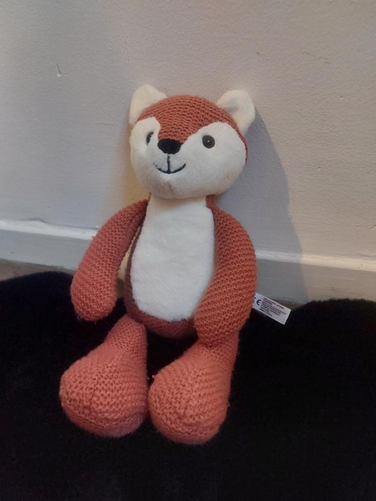 Hema vos knuffel, Kinderen en Baby's, Speelgoed | Knuffels en Pluche, Ophalen of Verzenden, Zo goed als nieuw, Overige typen