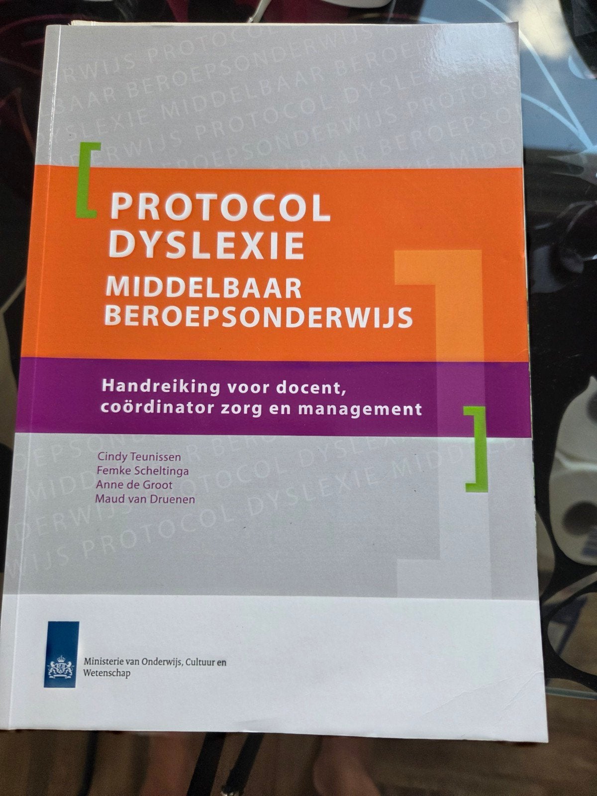 Protocol dyslexie middelbaar beroepsonderwijs, Boeken, Schoolboeken, Ophalen of Verzenden, Nieuw, Overige niveaus, Nederlands