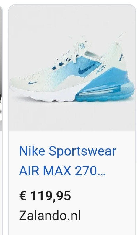 Nike Air7c schoenen maat 35, Blauw, Sportschoenen, Nike air7c, Ophalen of Verzenden