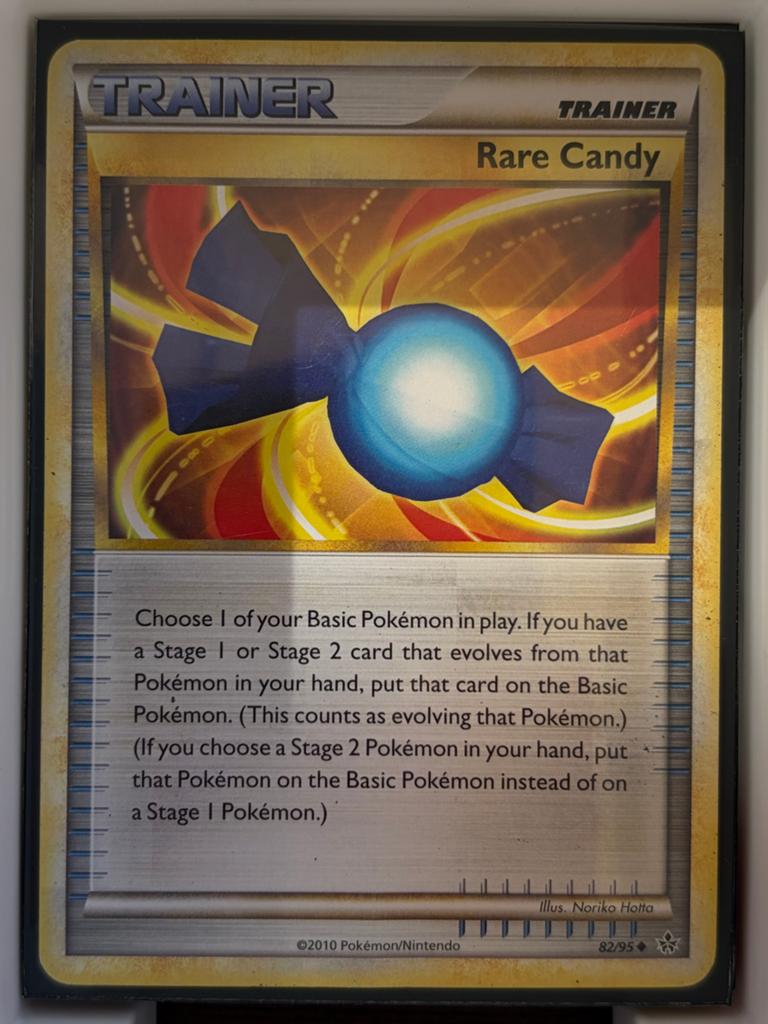 Pokémon TCG: Rare Candy Trainer Kaart (82/95), Hobby en Vrije tijd, Verzamelkaartspellen | Pokémon, Ophalen of Verzenden, Gebruikt
