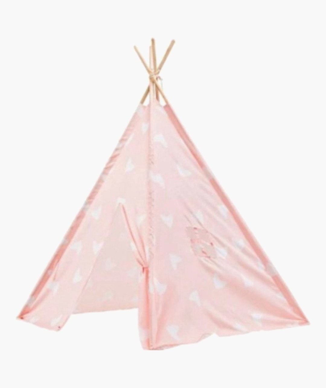 Roze tipi speeltent met hartjes, Ophalen, Zo goed als nieuw