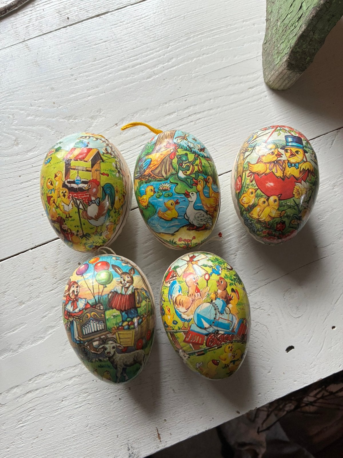 Set vintage candy containers, Ophalen of Verzenden, Zo goed als nieuw