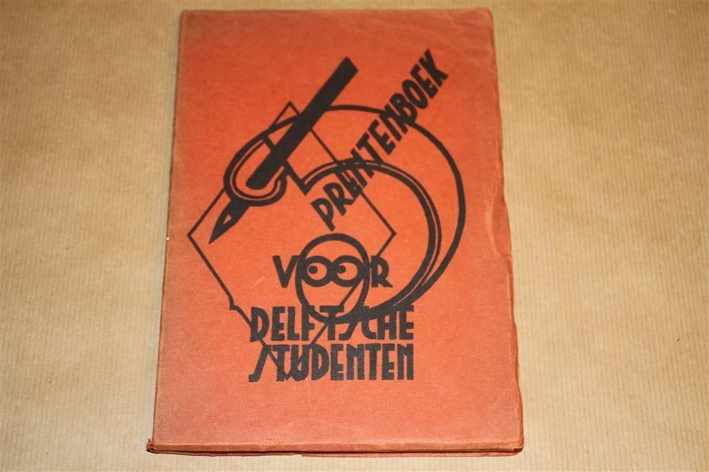 Prentenboek voor Delftsche studenten - 1931 !!, Ophalen of Verzenden, Gelezen
