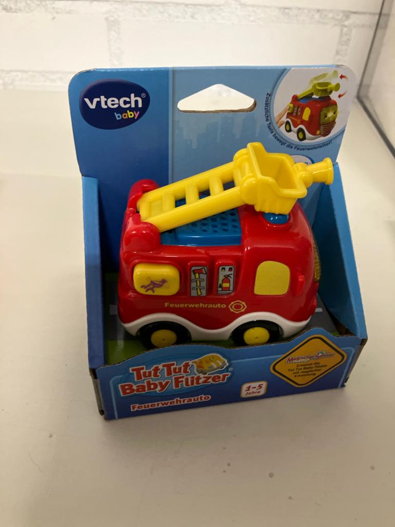 VTech Baby Tut Tut Baby Flitzer Brandweerauto, Ophalen of Verzenden, Zo goed als nieuw, 6 maanden tot 2 jaar