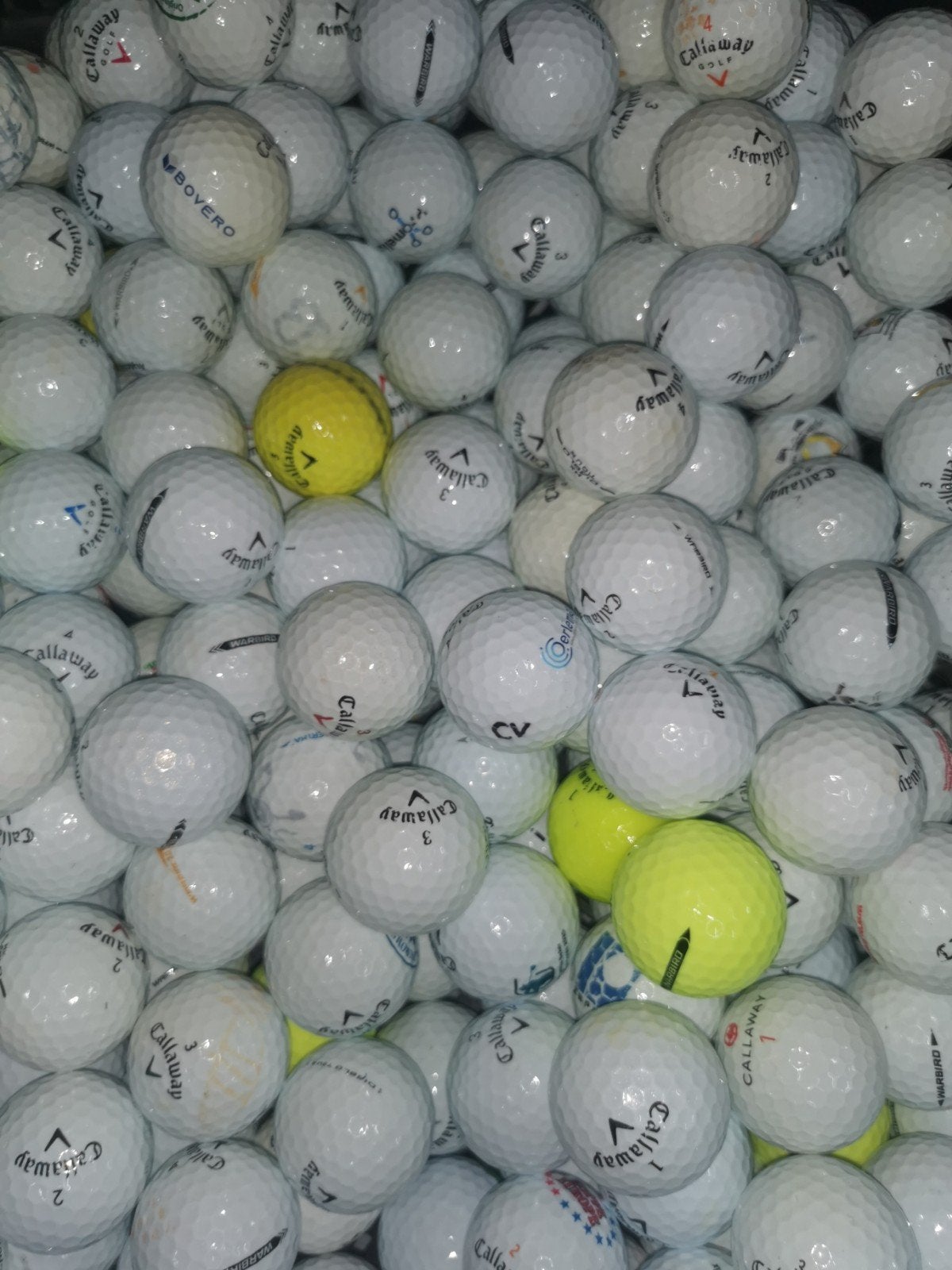 Callaway warbird golfballen AAAA kwaliteit 100 stuks, Ophalen of Verzenden, Bal(len), Callaway