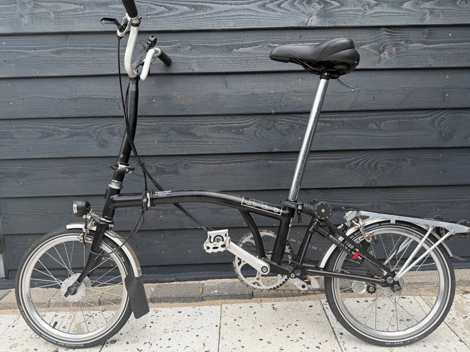 Hoog model brompton, Ophalen, Brompton, 16 tot 18 inch, Versnellingen