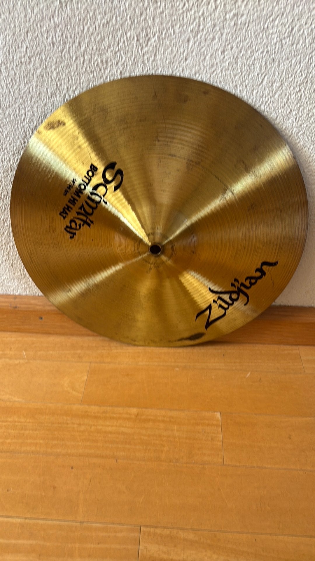 Zildjian 14" Scimitar Bottom Hi-Hat Cymbal, Muziek en Instrumenten, Percussie, Ophalen of Verzenden, Zo goed als nieuw, Melodische percussie