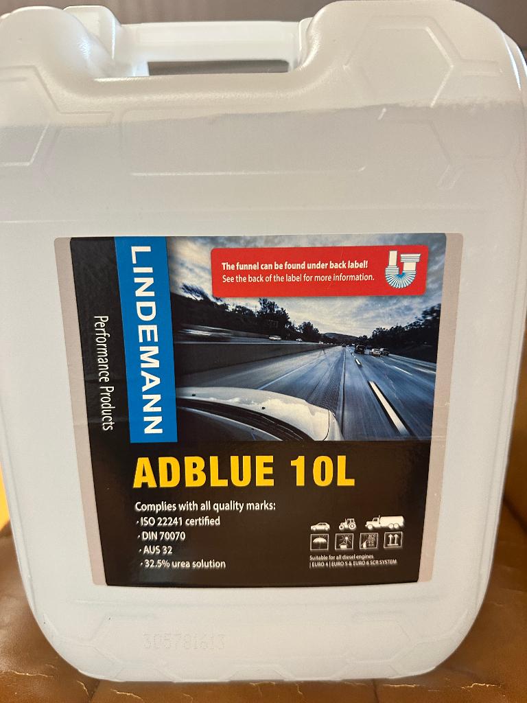 AdBlue 4 x 10L onaangebroken, Auto-onderdelen, Brandstofsystemen, Universele onderdelen, Nieuw, Ophalen