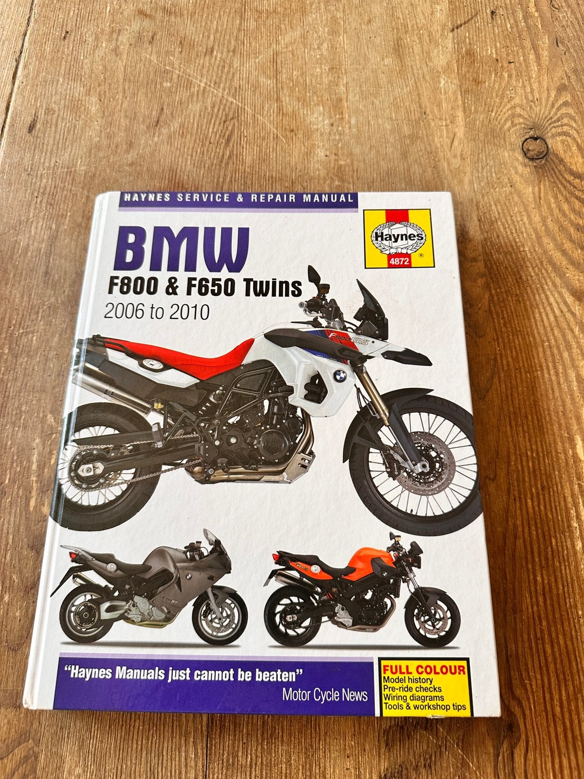 BMW F650 F800 (06-10) Haynes boek F 650 800 GS ST S R, Ophalen of Verzenden, Gelezen