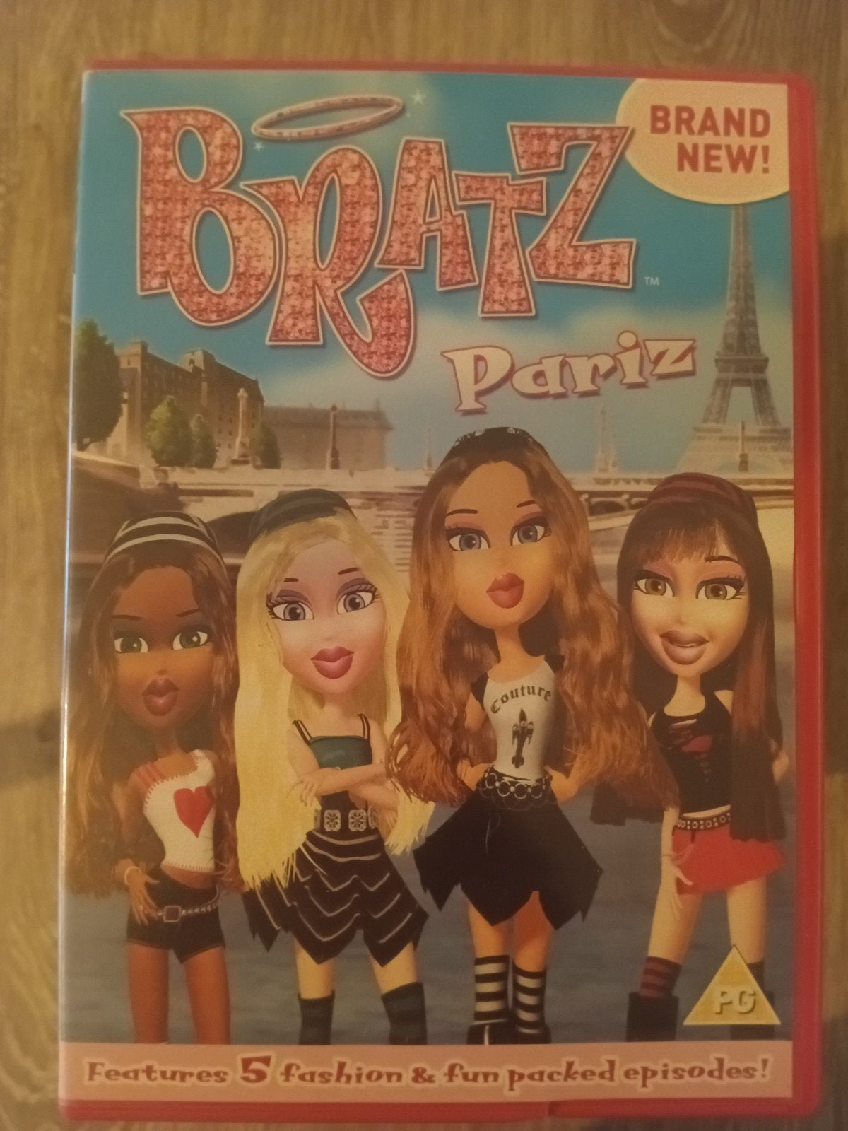 Bratz: Parijs DVD - 5 afleveringen vol mode en plezier!, Cd's en Dvd's, Alle leeftijden, Tv-serie, Ophalen of Verzenden, Familie