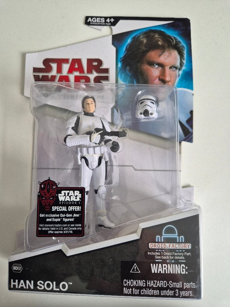 Star Wars TLC Red BD02 Han Solo Stormtrooper Disguise, Verzamelen, Star Wars, Ophalen of Verzenden, Nieuw, Actiefiguurtje