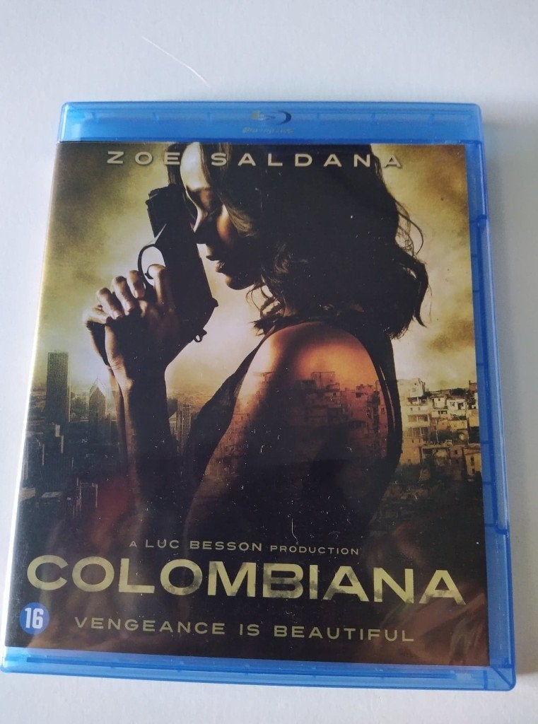 colombiana op blu-ray, Cd's en Dvd's, Ophalen, Zo goed als nieuw, Actie