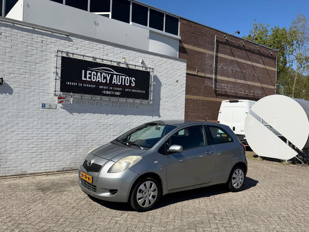 Toyota Yaris 1.3 VVTi Sol MMT - AUTOMAAT - AIRCO - RIJDT & S, Auto's, Toyota, Stof, 4 cilinders, Origineel Nederlands, Bedrijf