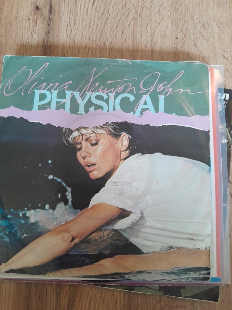 Olivia newton john 7inch physical, Ophalen of Verzenden, Zo goed als nieuw, Pop