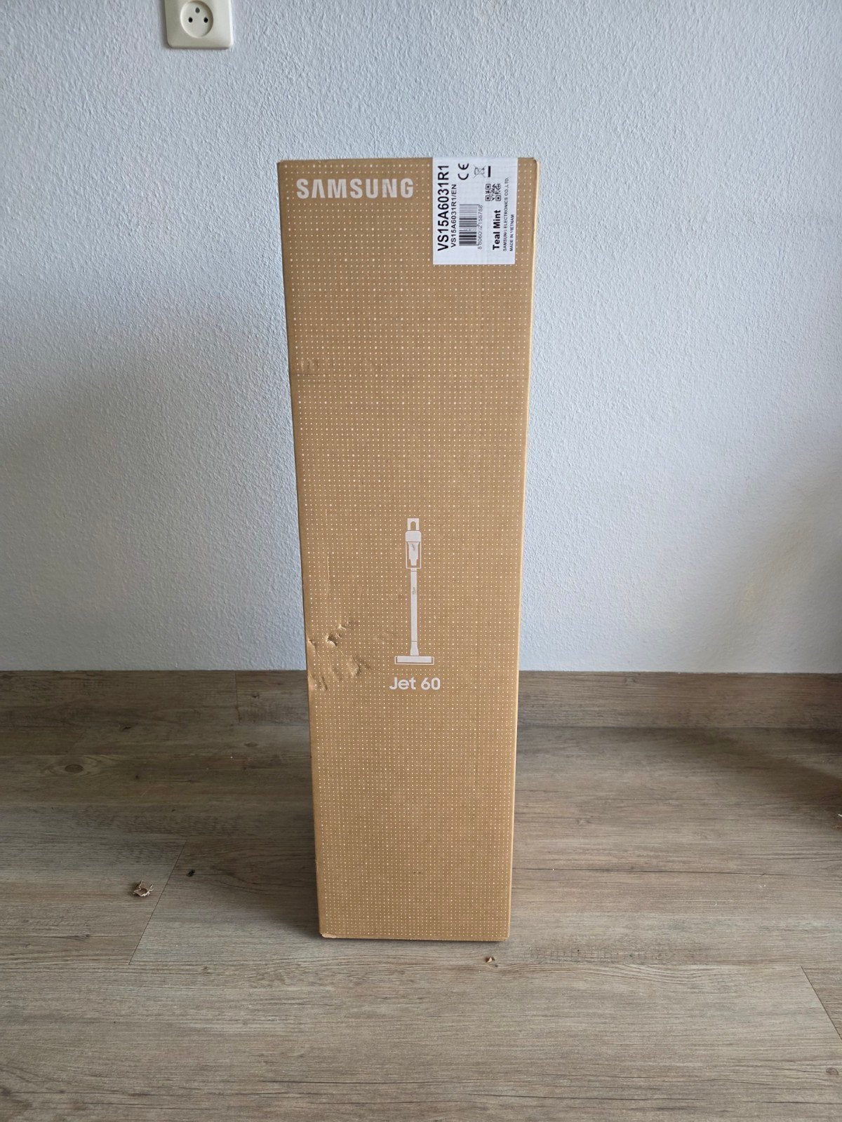 Samsung Turbo Jet60 | Nieuw in doos, Witgoed en Apparatuur, Nieuw, Ophalen of Verzenden, Reservoir, Steelstofzuiger