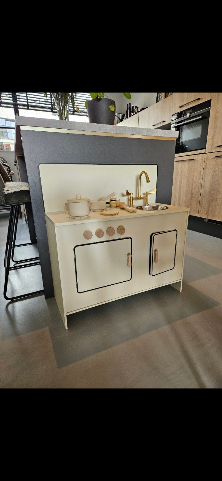 Petite Amélie Houten Speelkeuken - Nieuw (gedemonteerd), Kinderen en Baby's, Speelgoed | Speelkeukens, Ophalen