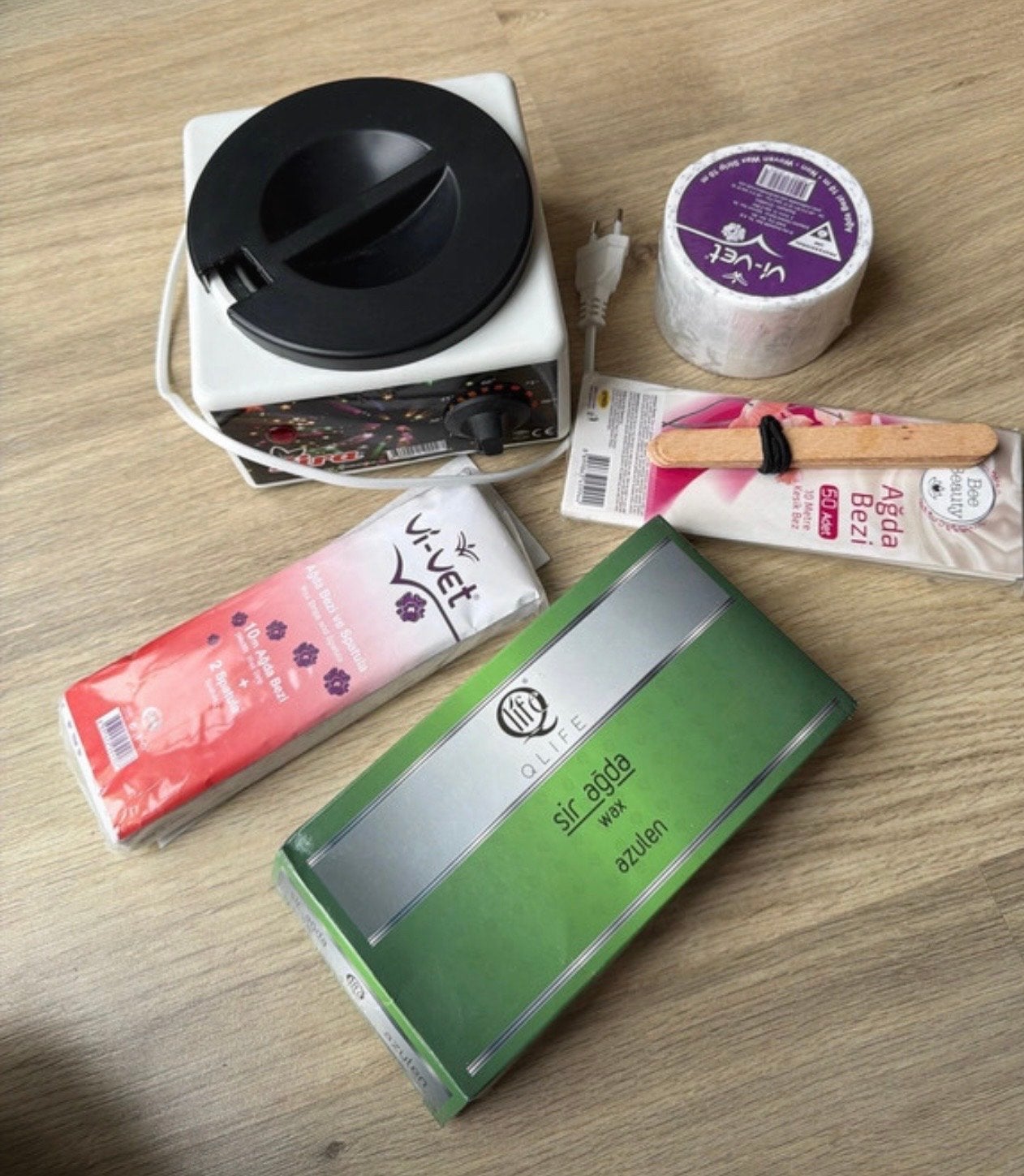 Waxapparaat met wax en strips - Complete set, Ophalen, Zo goed als nieuw, Scheren en Epileren