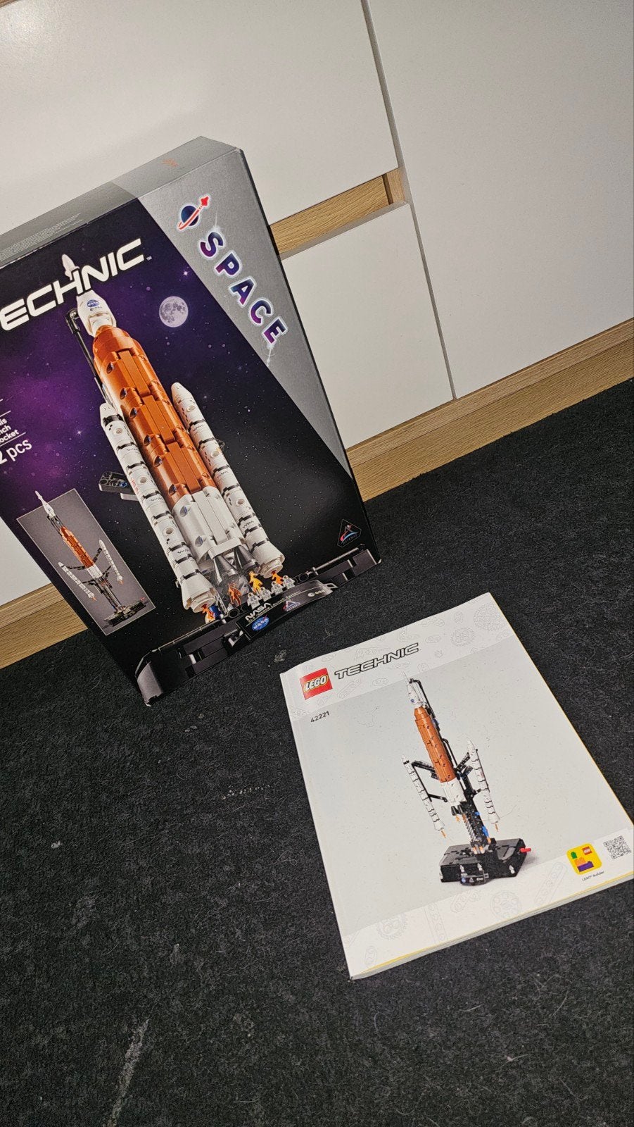 Lego set 42221 NASA Artemis Space Launch System Rocket, Ophalen, Lego, Zo goed als nieuw, Complete set