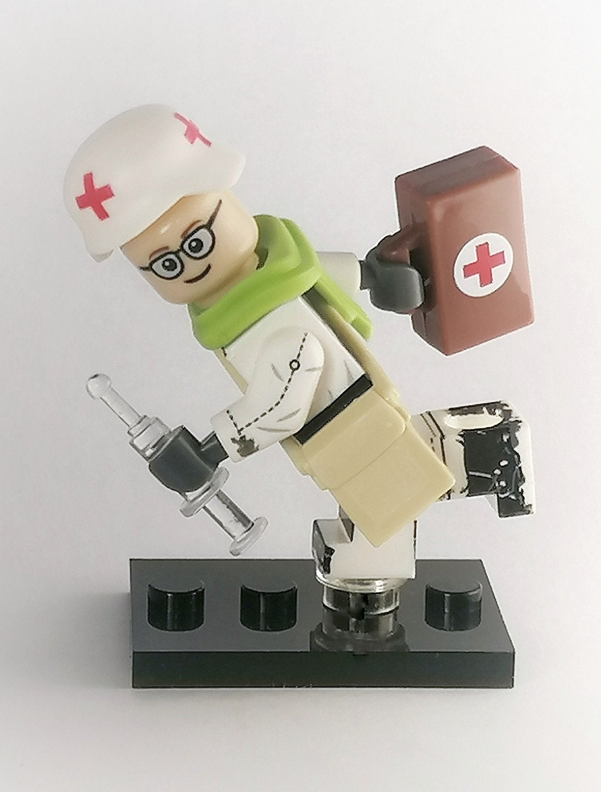 WW2 minifiguur Duitse soldaat Hospik € 3,50, Ophalen of Verzenden, Zo goed als nieuw