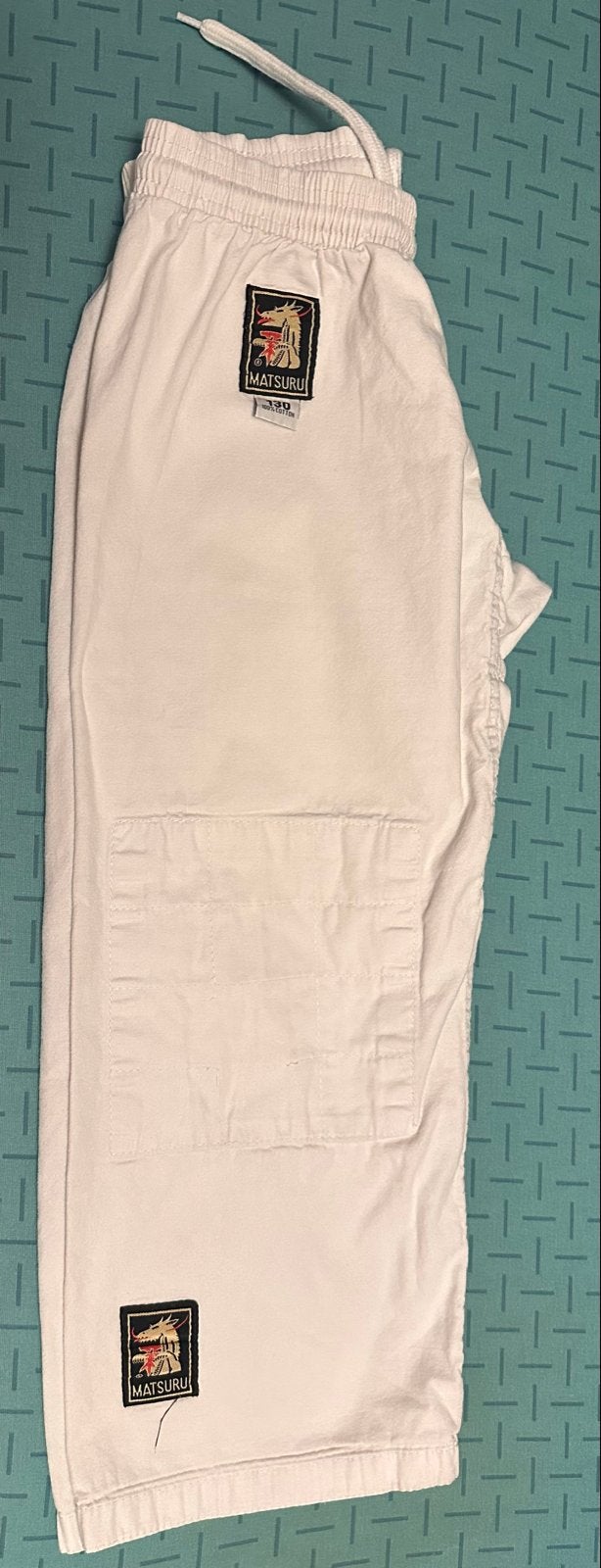 Matsuru Judo Pak Maat 130 met Witte Band, Ophalen, Gebruikt, Judo, Vechtsportpak