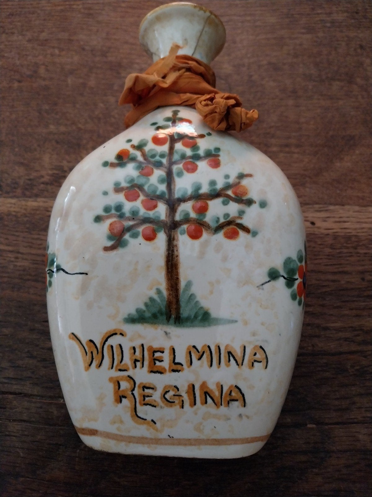 Wilhelmina Regina Gedenkfles 1898-1938, Verzamelen, Ophalen of Verzenden, Gebruikt