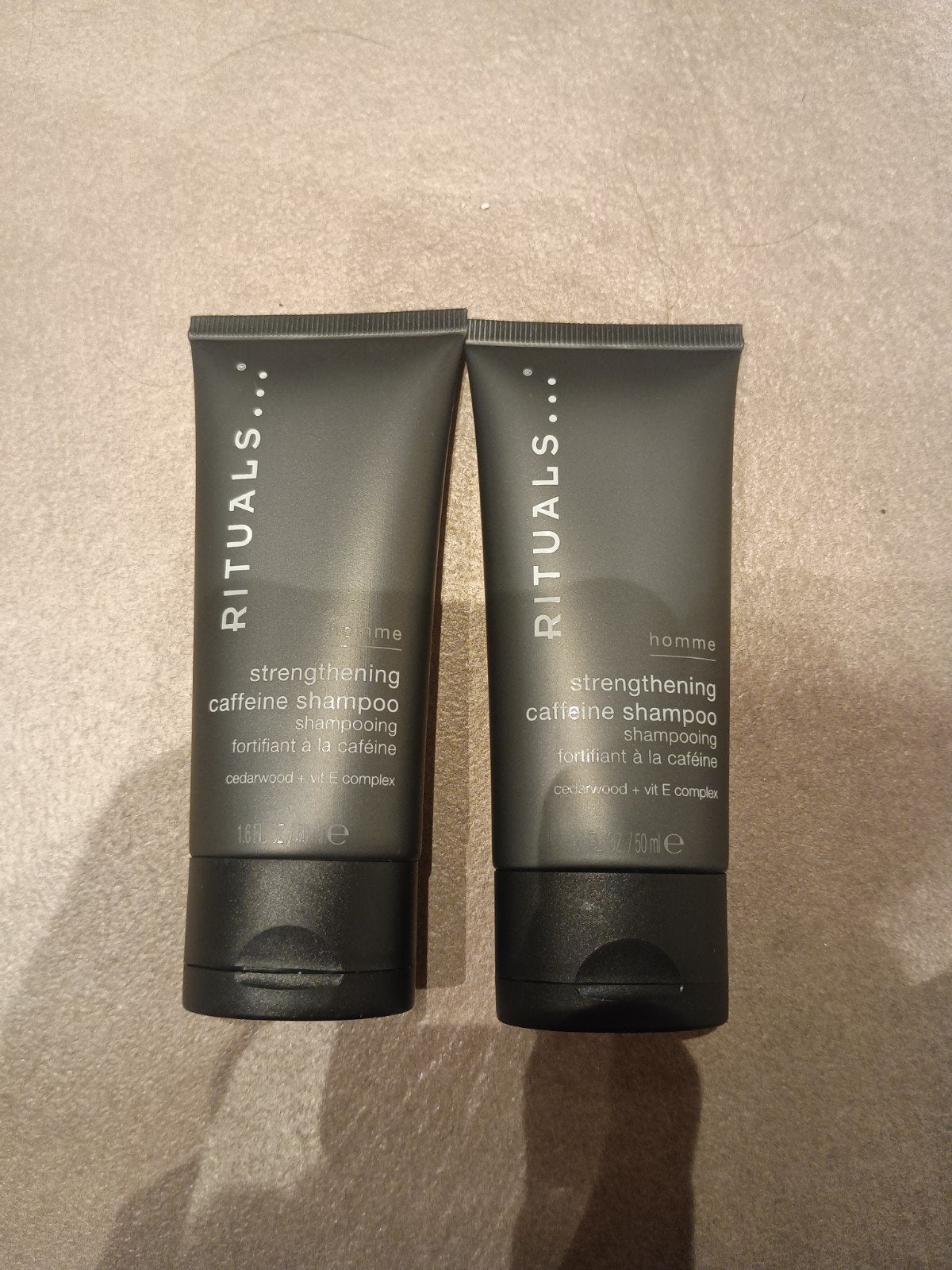 Rituals Homme Caffeine Shampoo (2x) prijs is per stuk, Ophalen of Verzenden, Nieuw, Shampoo of Conditioner