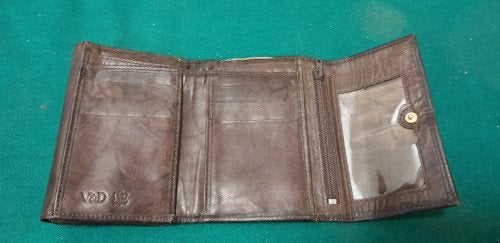 portemonnee, leer, veel vakken, Sieraden, Tassen en Uiterlijk, Ophalen of Verzenden, 'T Olde Gre-j, Info@toldegrej.nl, Endepoelstraat 20f Didam
