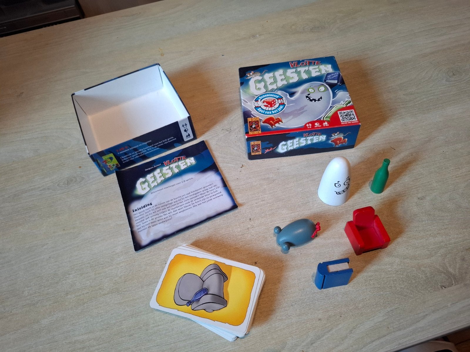 Vlotte Geesten - Leuk en snel reactiespel!, Ophalen of Verzenden, 999 games, Nvt, Nvt
