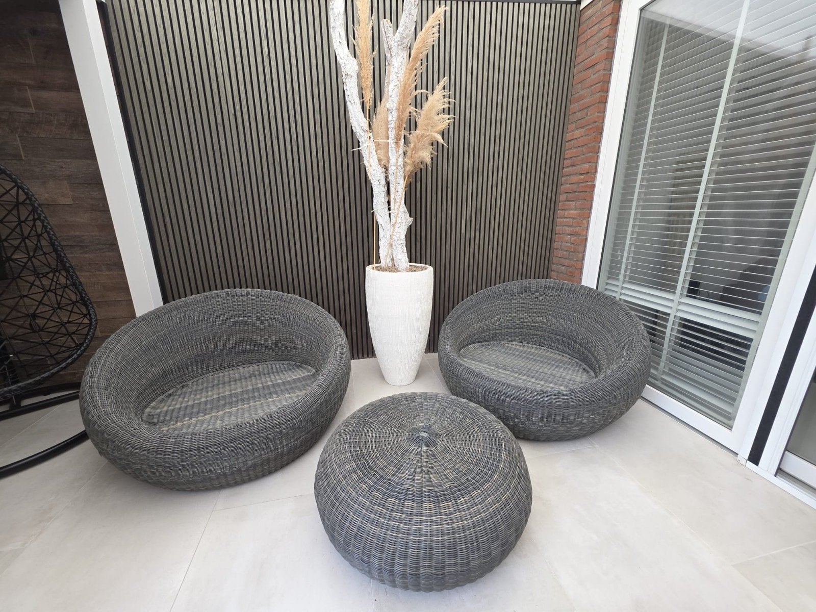 Hele mooie Apple Bee Cocoon loungeset, 2 zitplaatsen, Gebruikt, Stoel, Ophalen of Verzenden