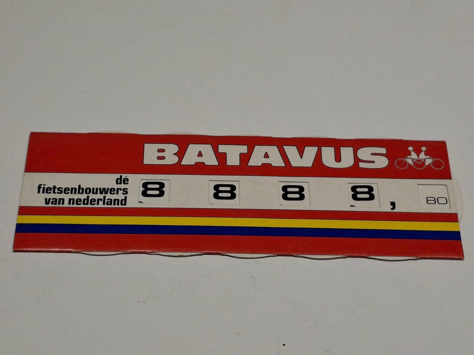 Batavus bromfietsen / fietsen prijskaartje, Ophalen of Verzenden, Zo goed als nieuw, Overige typen