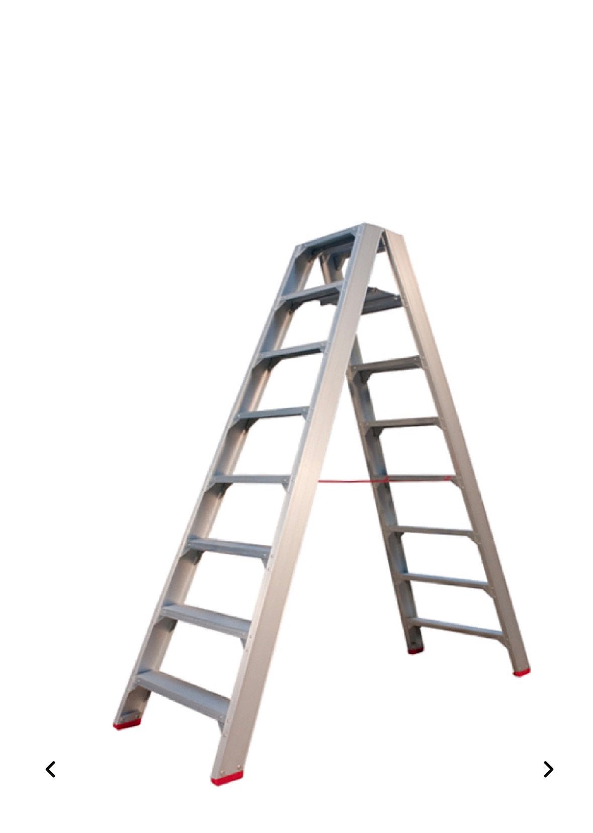 SuperPRO dubbele trap 2 x 8 treden – Little Jumbo, Ophalen, Zo goed als nieuw, Minder dan 2 meter