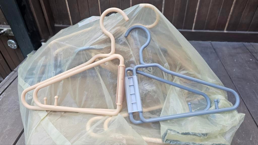 Opvouwbare kleerhangers muur - haken hangers kleding wand, Ophalen of Verzenden, Nieuw, Kunststof, Kinderen en Volwassenen