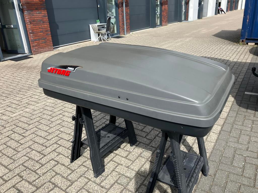 Ruime.dakkoffer Thule Jetbag 425 liter, Auto diversen, Dakkoffers, Ophalen, Gebruikt