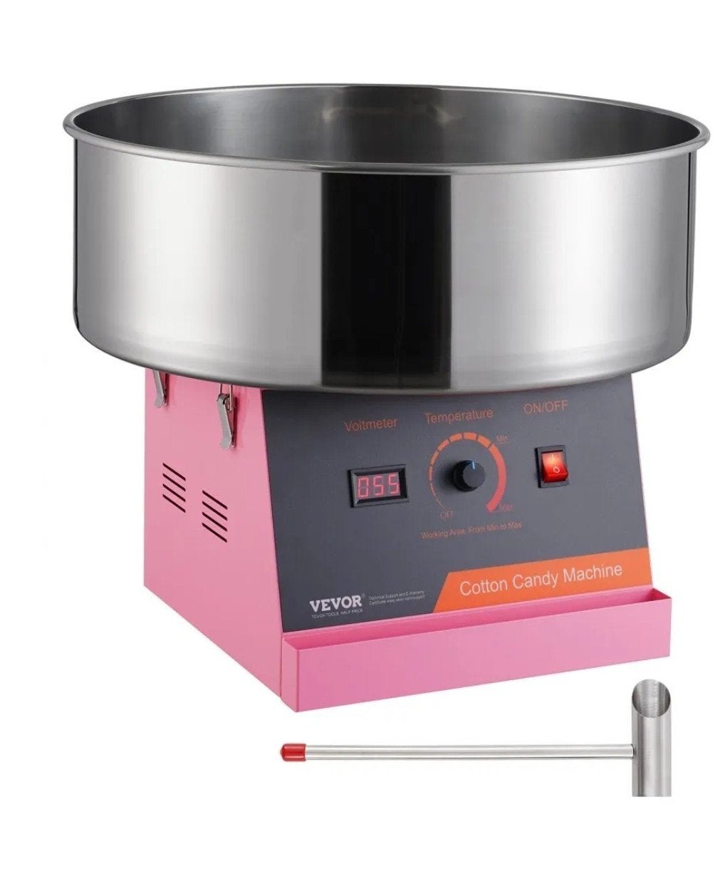 Suikerspinmachine te huur – €49,99!, Hobby en Vrije tijd, Feestartikelen, Ophalen, Zo goed als nieuw, Overige